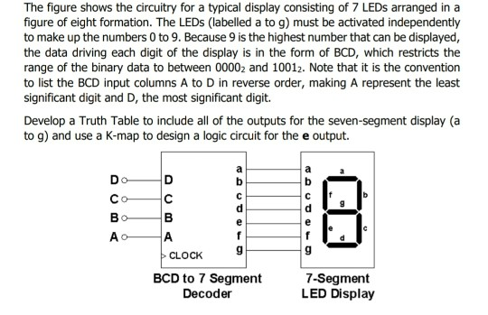 Solved The figure shows the circuitry for a typical display | Chegg.com