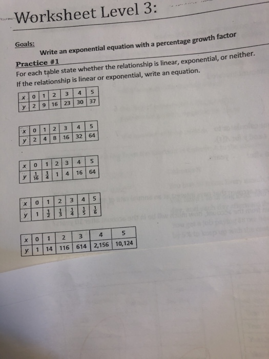 Writing Linear Equations Worksheet Answers - A Worksheet Blog