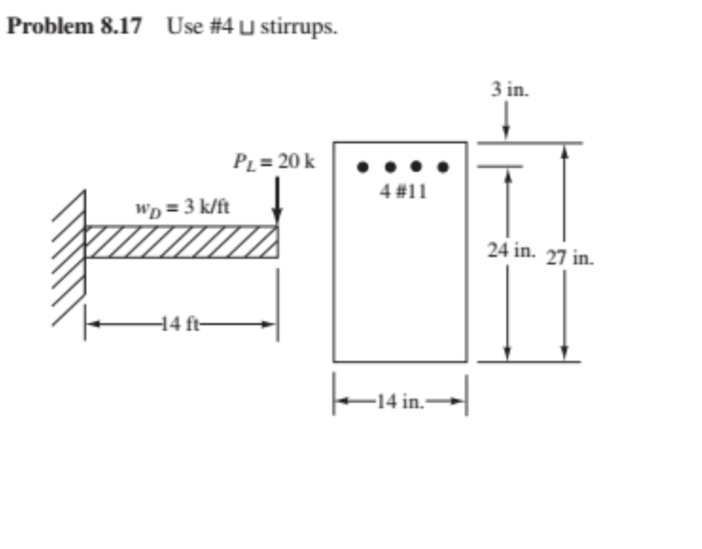 Solved Please explain in detail howyou select the stirrup