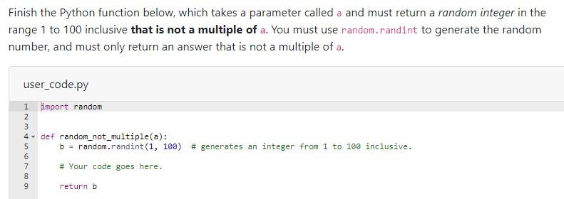 Solved Finish the Python function below, which takes a | Chegg.com