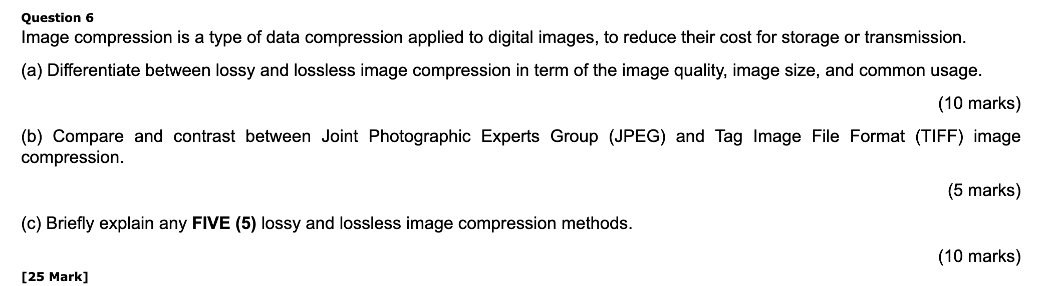 Understanding Compression in Digital Photography