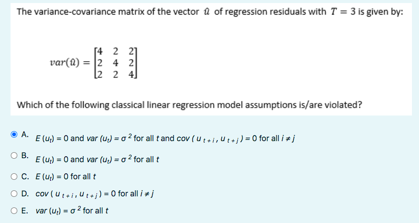 covariance matrix formula