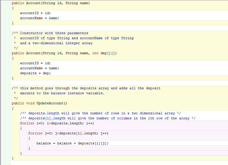 Convert the following java code for a banking | Chegg.com