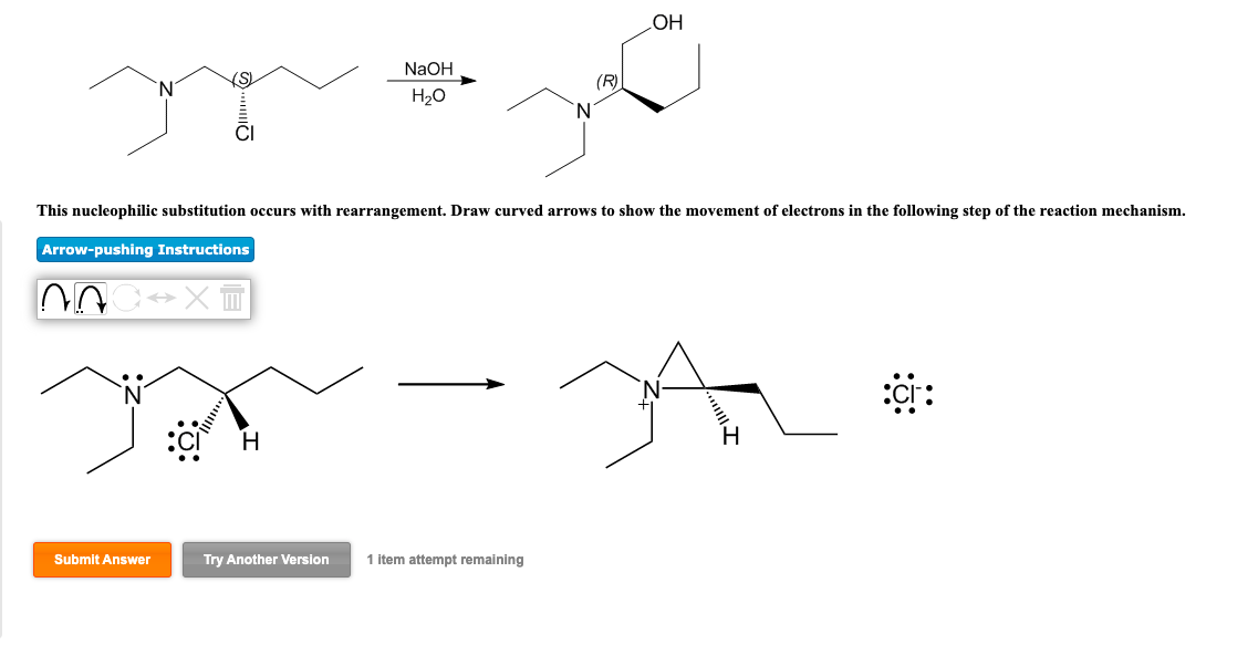 Solved This Nucleophilic Substitution Occurs | Chegg.com