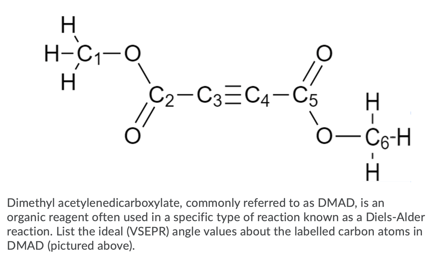 Solved H H-C1-0 H C2-C3=C4-C5 o // H =0 C6-H I- Dimethyl | Chegg.com