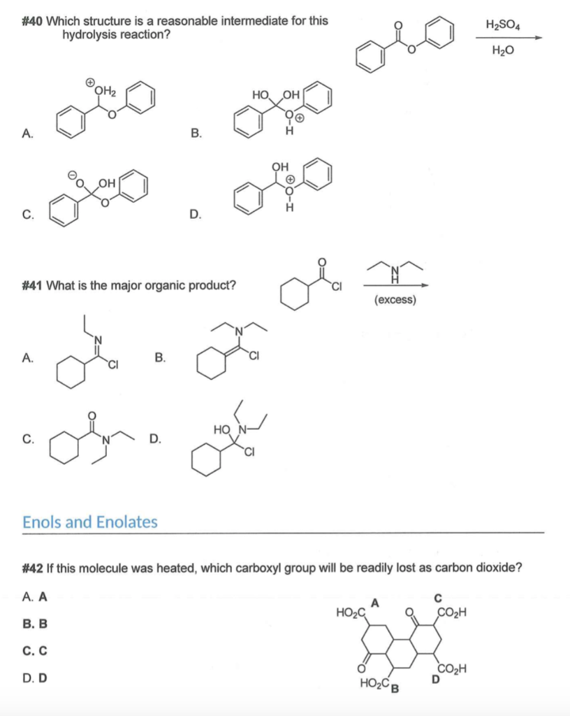 Solved #37 What Is The Product Of The Reaction? NH2 A. H2SO4 | Chegg ...