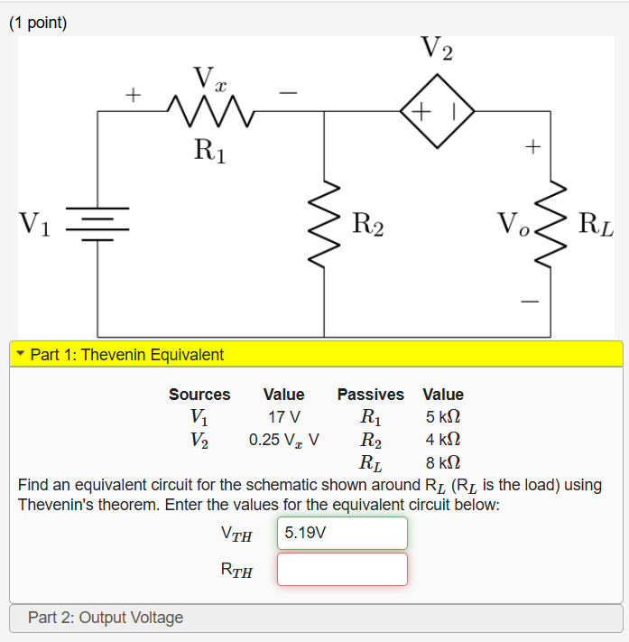 Solved Find an ﻿equivalent circuit for the schematic shown | Chegg.com