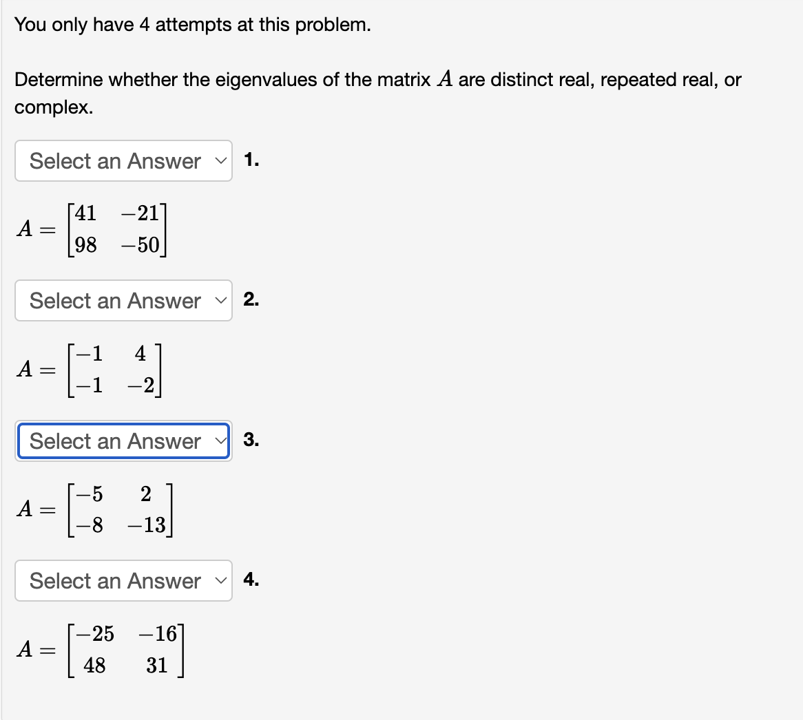 Solved You only have 4 ﻿attempts at this problem.Determine | Chegg.com