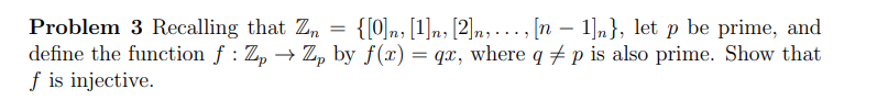 Solved Problem 3 Recalling That | Chegg.com