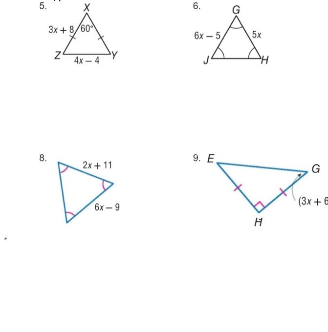 8x 4 x 3 )- 3 2x 5 )- 6