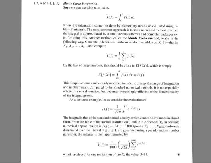 Solved This problem introduces a variation on the Monte | Chegg.com