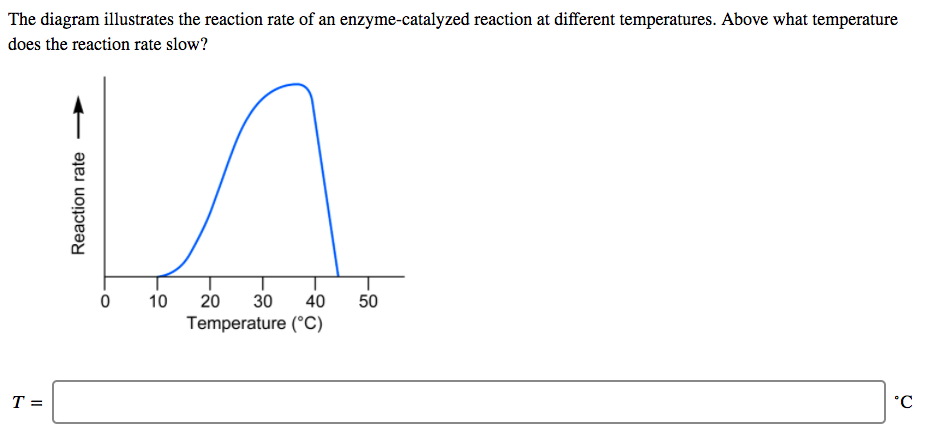 Solved The diagram illustrates the reaction rate of an | Chegg.com