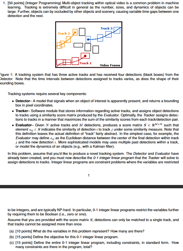 machine learning linear programming