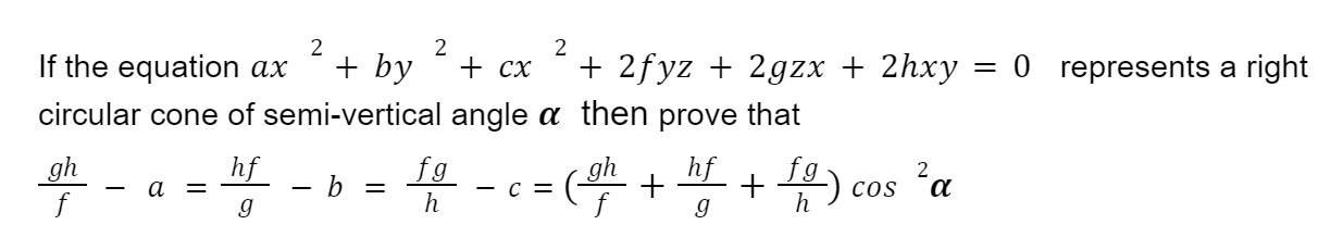 Solved 2 2 = 0 represents a right 2 If the equation ax + by | Chegg.com