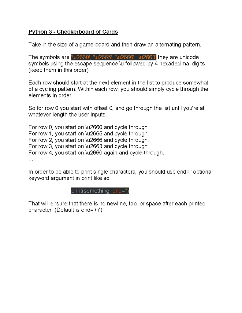 Solved For this assignment you must use: if __name__ == | Chegg.com