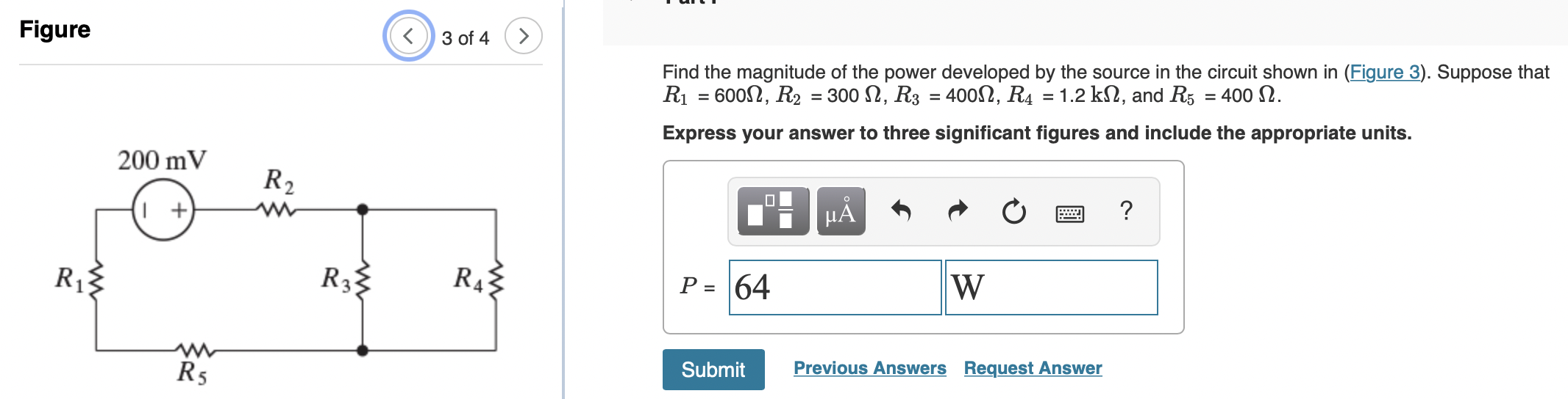 Solved Figure Part G 4 of 4 = = Find the equivalent | Chegg.com