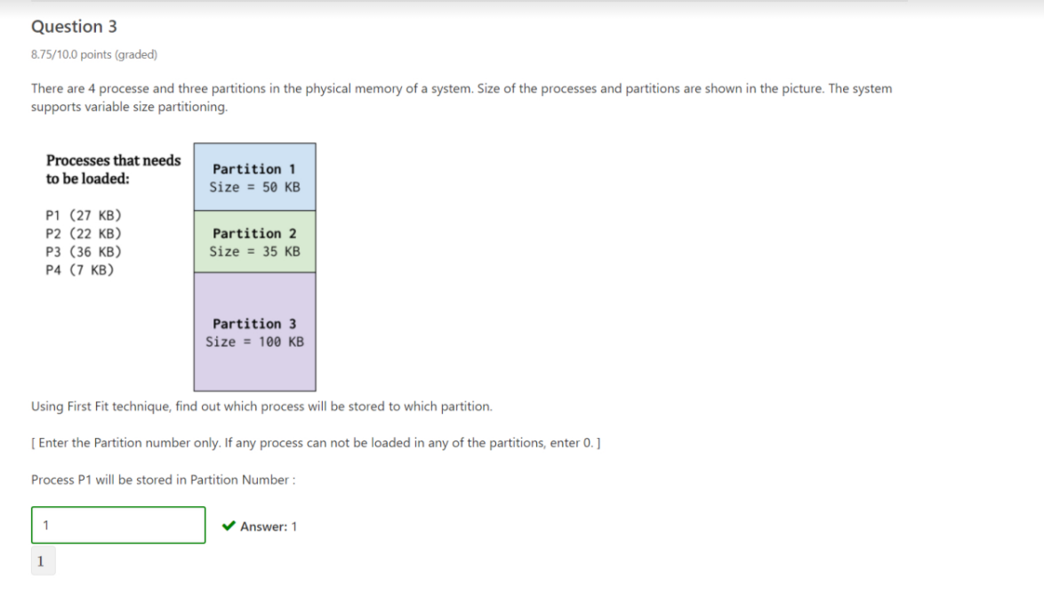 Solved Question 3 8.75/10.0 points (graded) There are 4 | Chegg.com