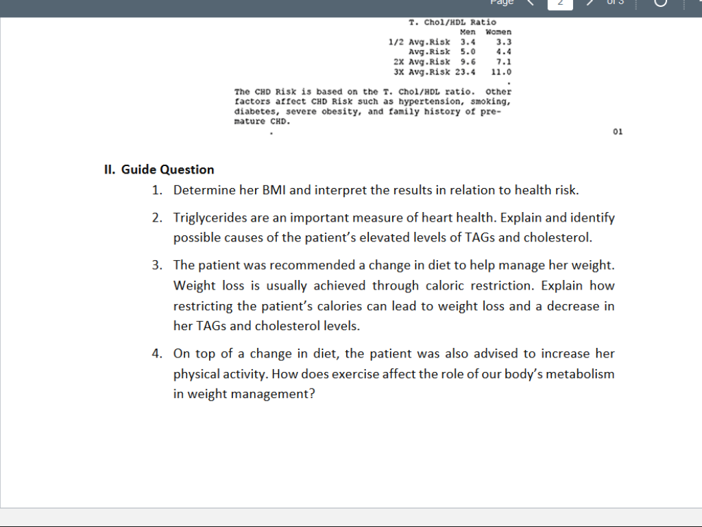 Solved Page U The Problem A Year Old Woman Underwent Chegg Com