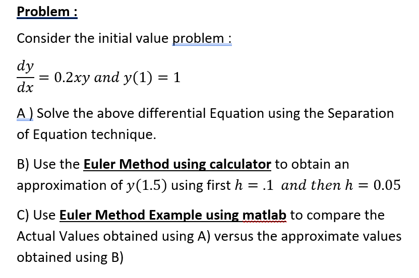 Initial value store problem calculator