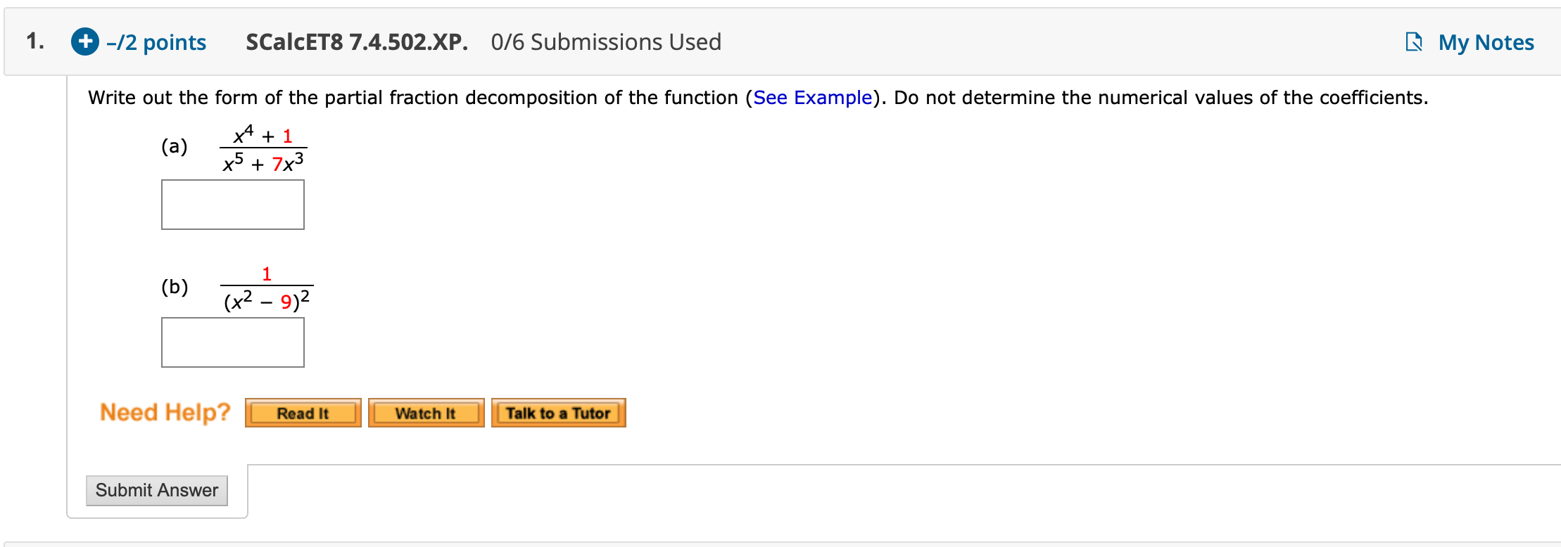 solved-write-out-the-form-of-the-partial-fraction-chegg