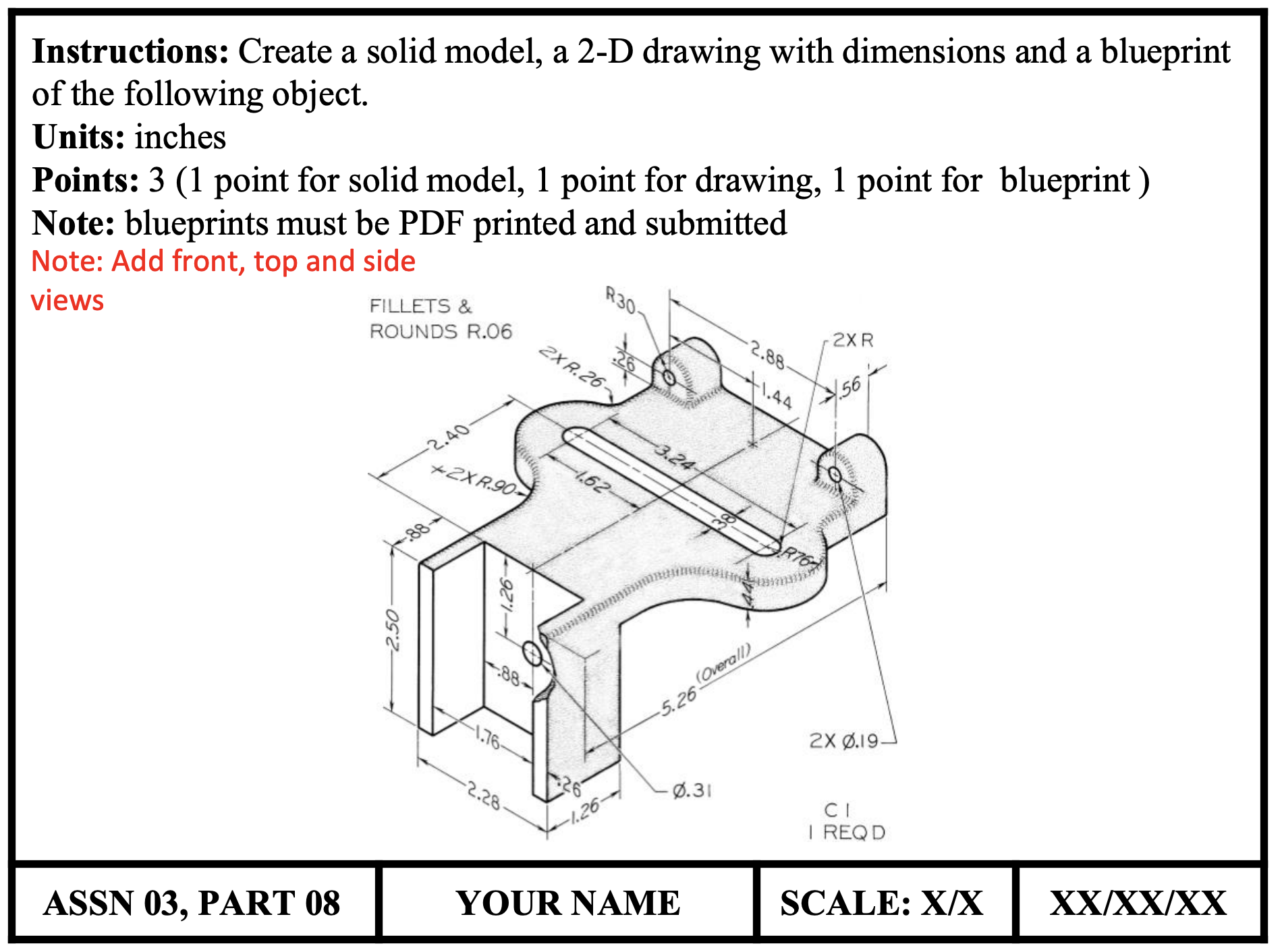 Solved Instructions Create A Solid Mdel A 2D Drawing With Chegg solved-instructions-create-a-solid-mdel-a-2d-drawing-with-chegg