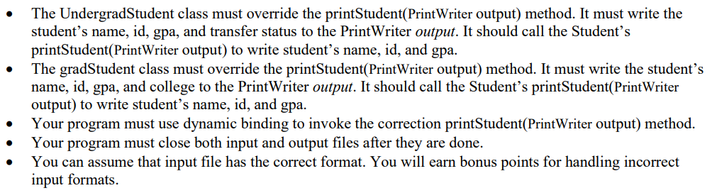 1. The input file name and the output file name are | Chegg.com