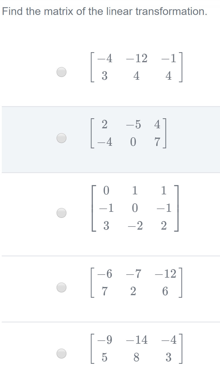 Solved a) Consider the following transformation function | Chegg.com