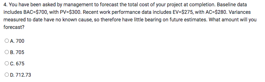 Solved 2. You are a project manager working on a small | Chegg.com