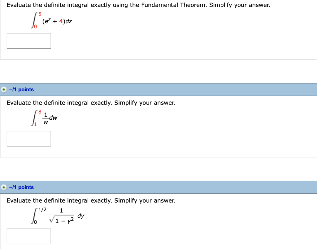 Solved Evaluate The Definite Integral Exactly Using The | Chegg.com