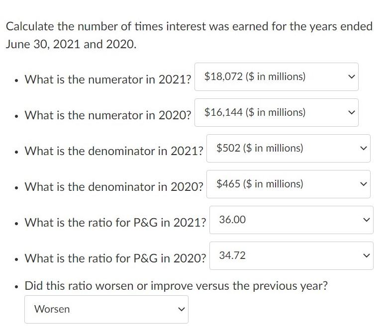 Solved Obtain A Copy Of The Procter & Gamble Company (P&G) | Chegg.com