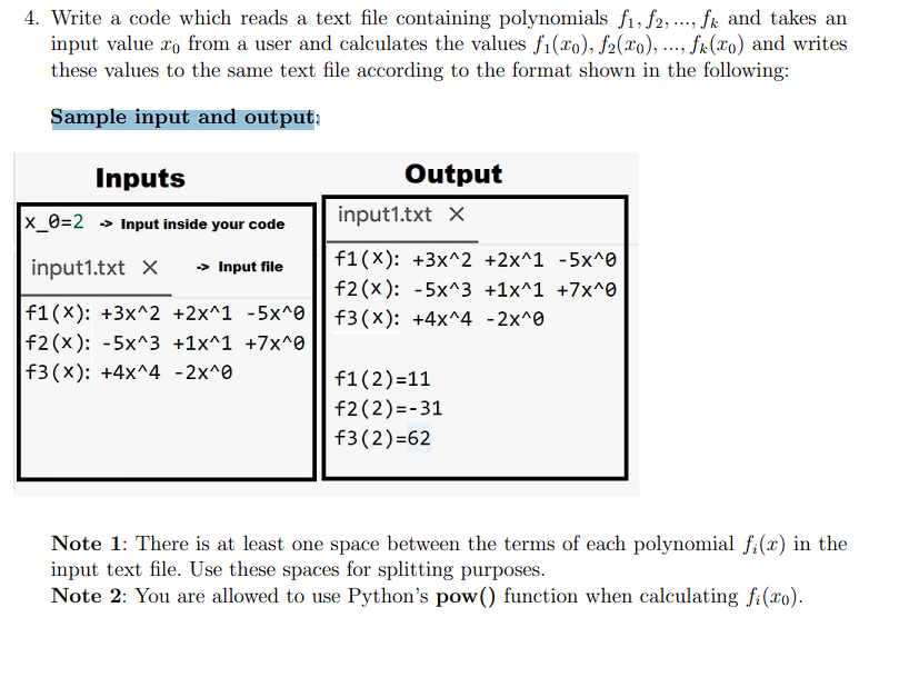 Solved Write a code which reads a text file containing | Chegg.com