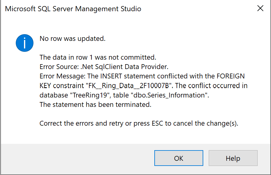 Solved I Get This Error After Putting Data In My Database. | Chegg.Com