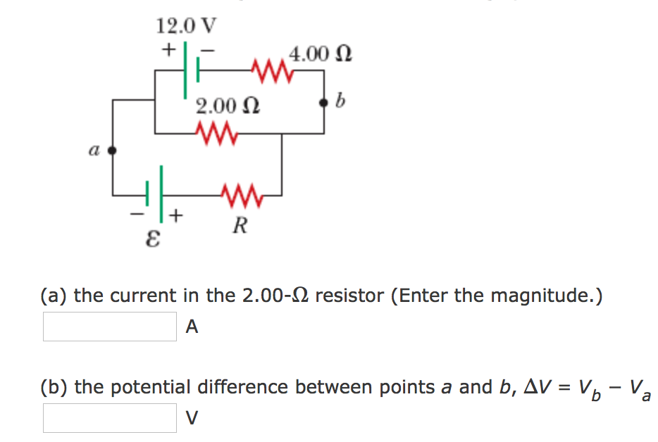 Solved For The Circuit Shown In The Figure, Calculate The | Chegg.com