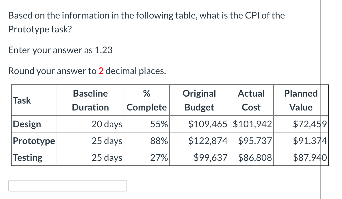 Solved Based on the information in the following table, what | Chegg.com