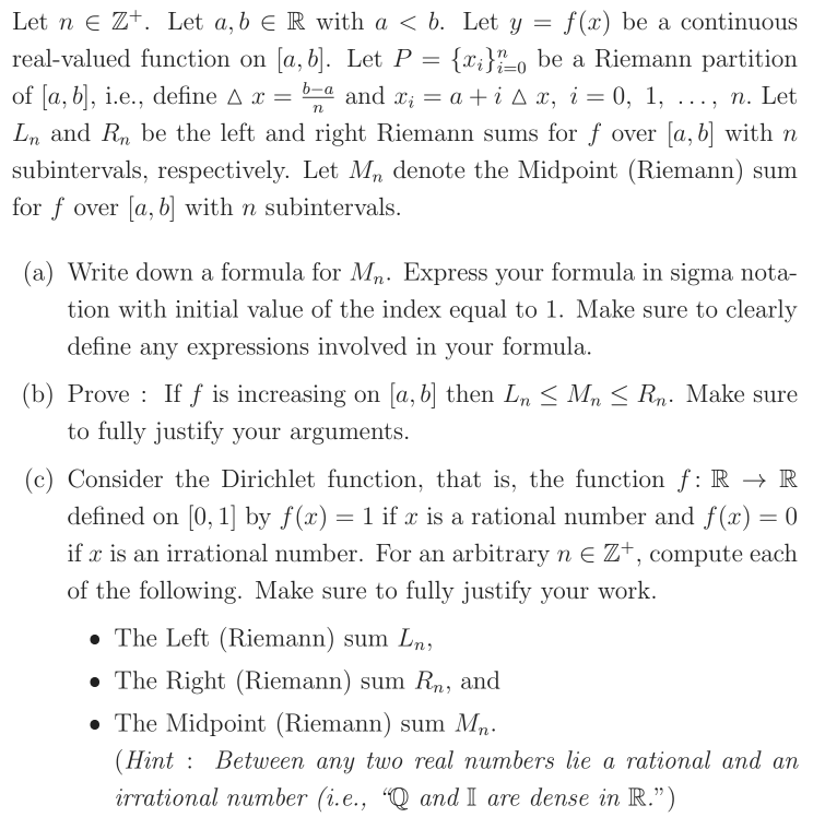 Solved Let N ∈ Z+. Let A, B ∈ R With A