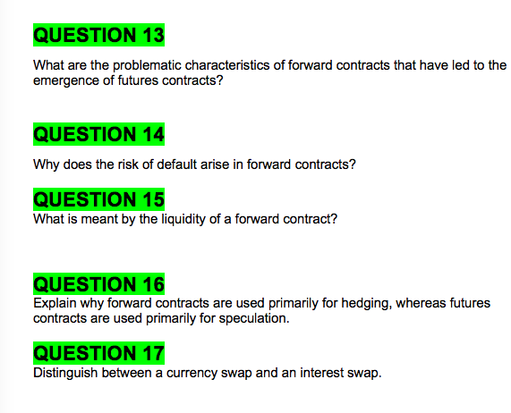 Solved Question 13 What Are The Problematic Characteristics Chegg Com