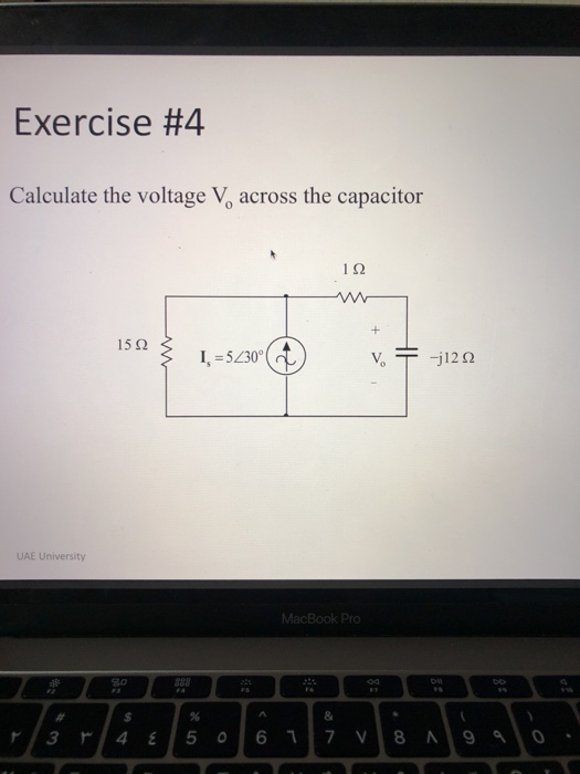 Solved Circuits pat Exercise #6 12 Consider the circuit | Chegg.com