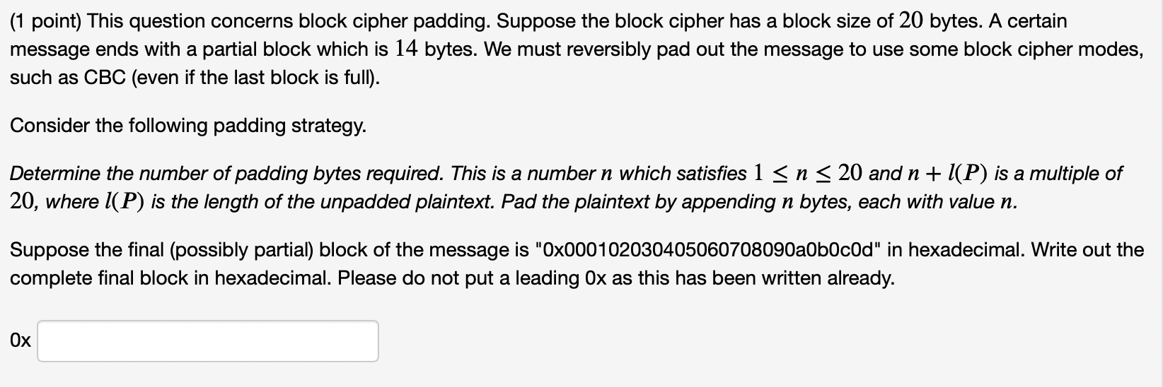 solved-1-point-this-question-concerns-block-cipher-chegg