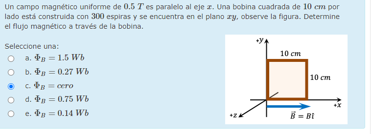 Solved A uniform magnetic field of 0.5 T is parallel to the | Chegg.com