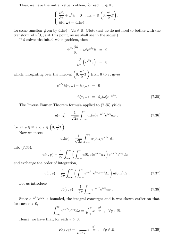 Apply The Fourier Transformtion To Find A Possible Chegg Com