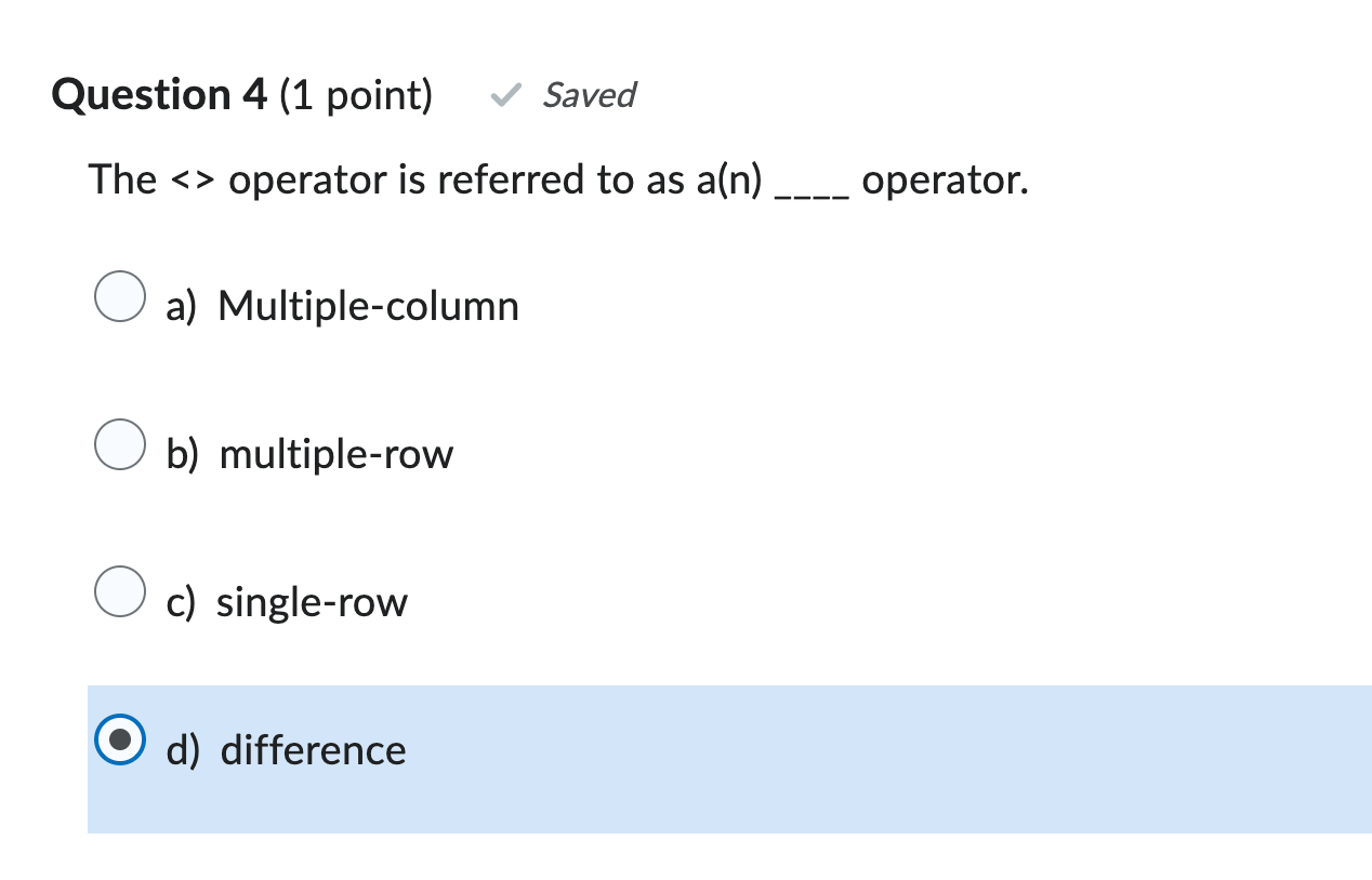 Solved A single row subquery cannot be used in the WHERE Chegg