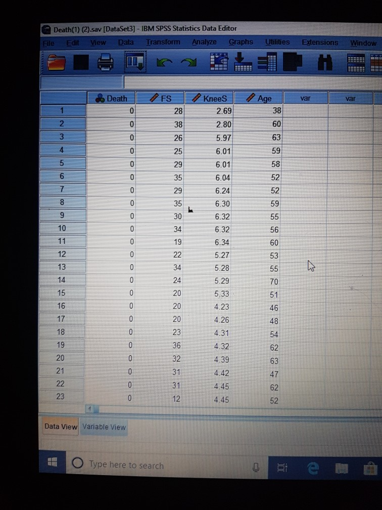 WeightLoss sav DataSet1 IBM SPSS Statistics Data Chegg Weightloss sav dataset1 ibm spss statistics data chegg