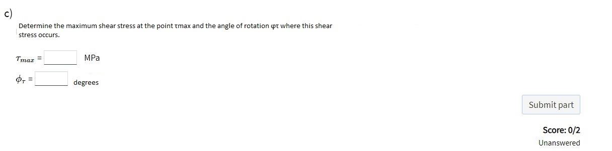 Solved The figure above shows a stress element that | Chegg.com