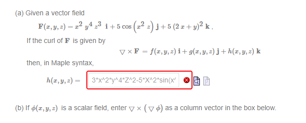 Solved A Given A Vector Field F X Y Z Z2 Y423 I 5 C Chegg Com