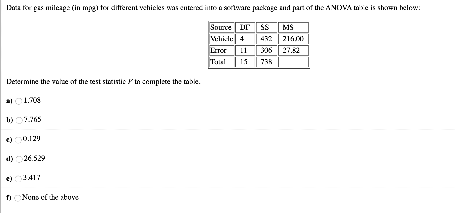 solved-data-for-gas-mileage-in-mpg-for-different-vehicles-chegg