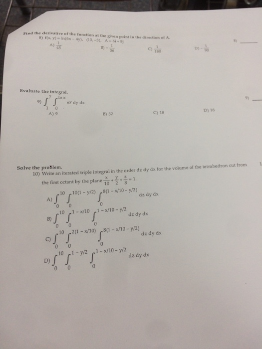 Solved Use implicit differentiation to find the specified | Chegg.com