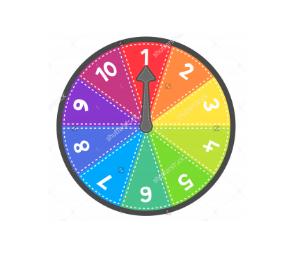 Spin the wheel online exercise