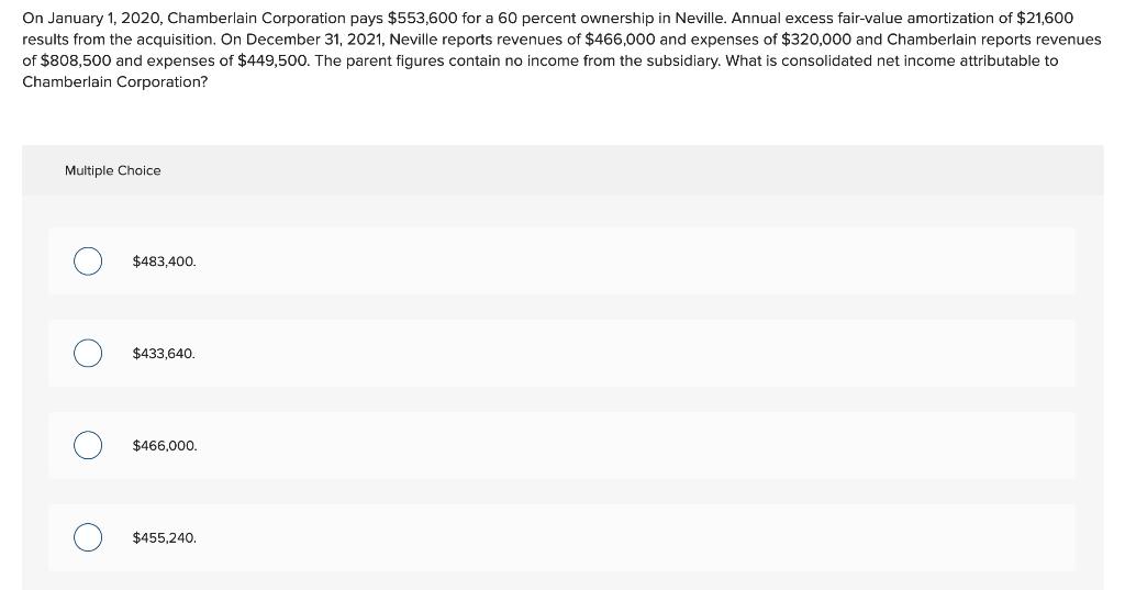 SOLVED ON JANUARY 1 2020 CHAMBERLAIN CORPORATION PAYS visual data 4