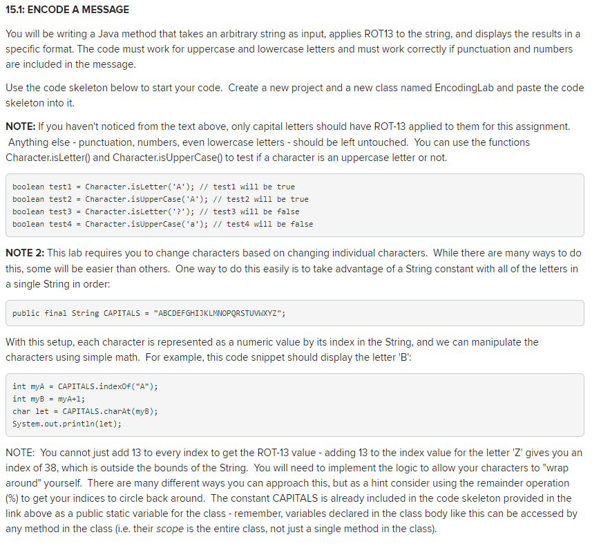 Solved You will be writing a simple Java program that | Chegg.com