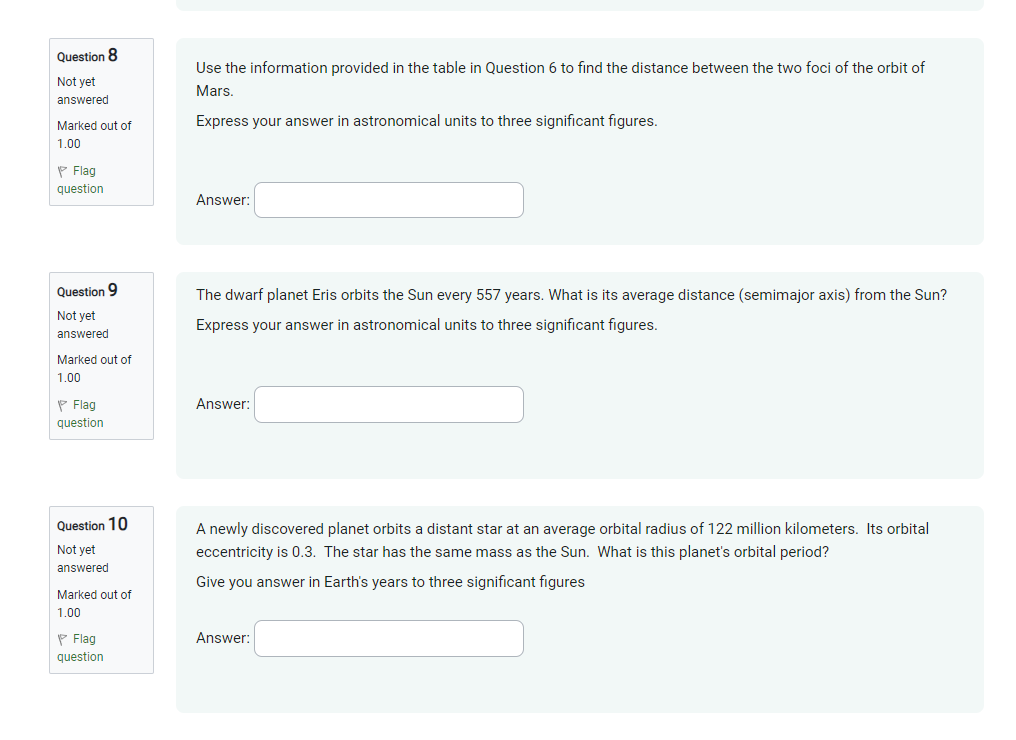 Solved Use the information provided in the table in Question | Chegg.com